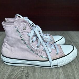 Converse Kids Pink High-Top Sneakers